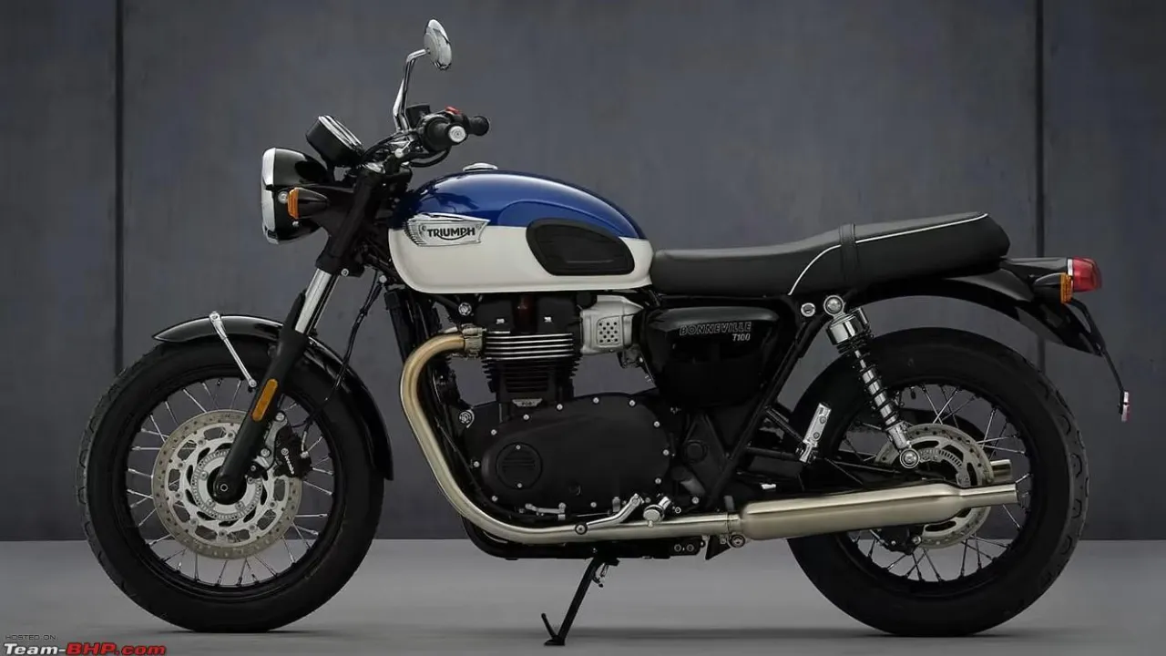 Bonneville 400 Spy Photos